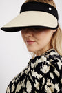 The Holiday Visor in Natural