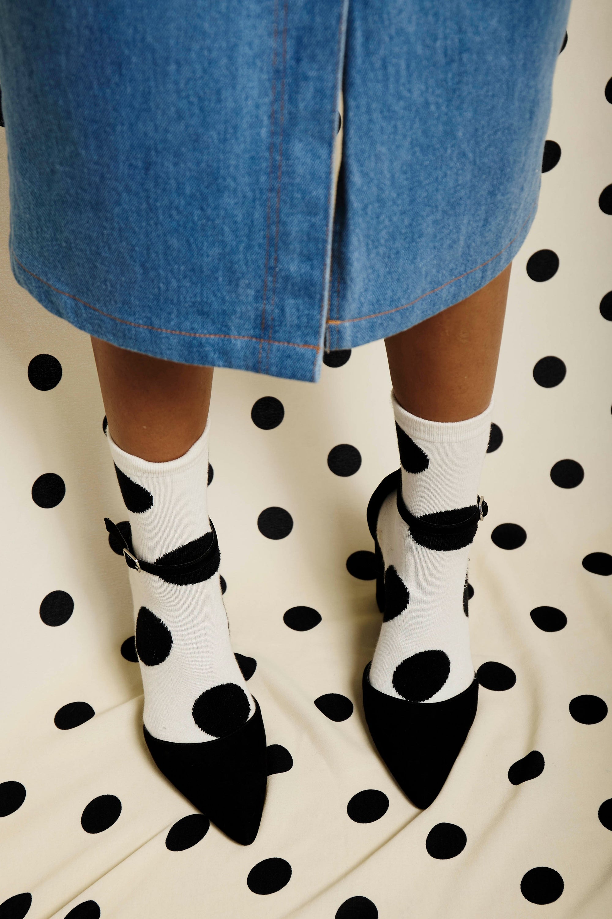 Black Spot Socks