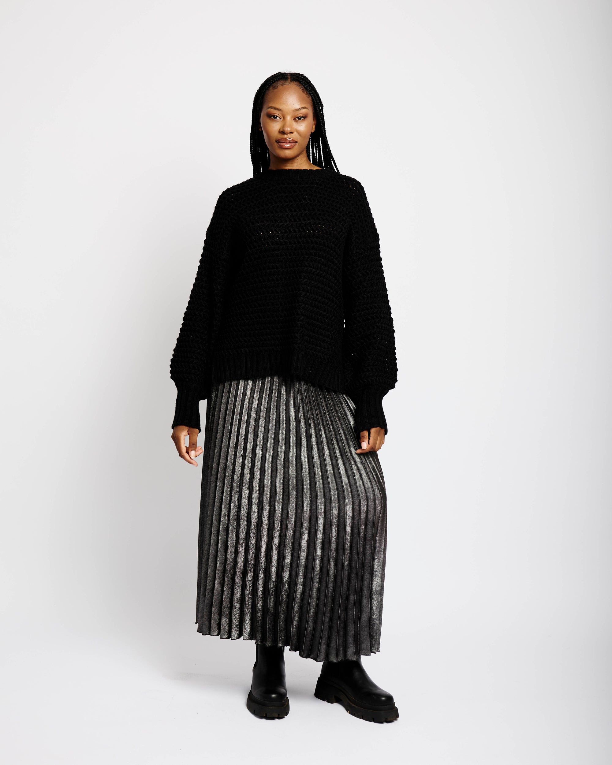 Chunky Loose Knit Jumper - Me&B