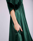 Joy Kaftan in Bottle Green