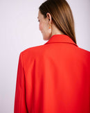 Tailored Lined Jacket in Red