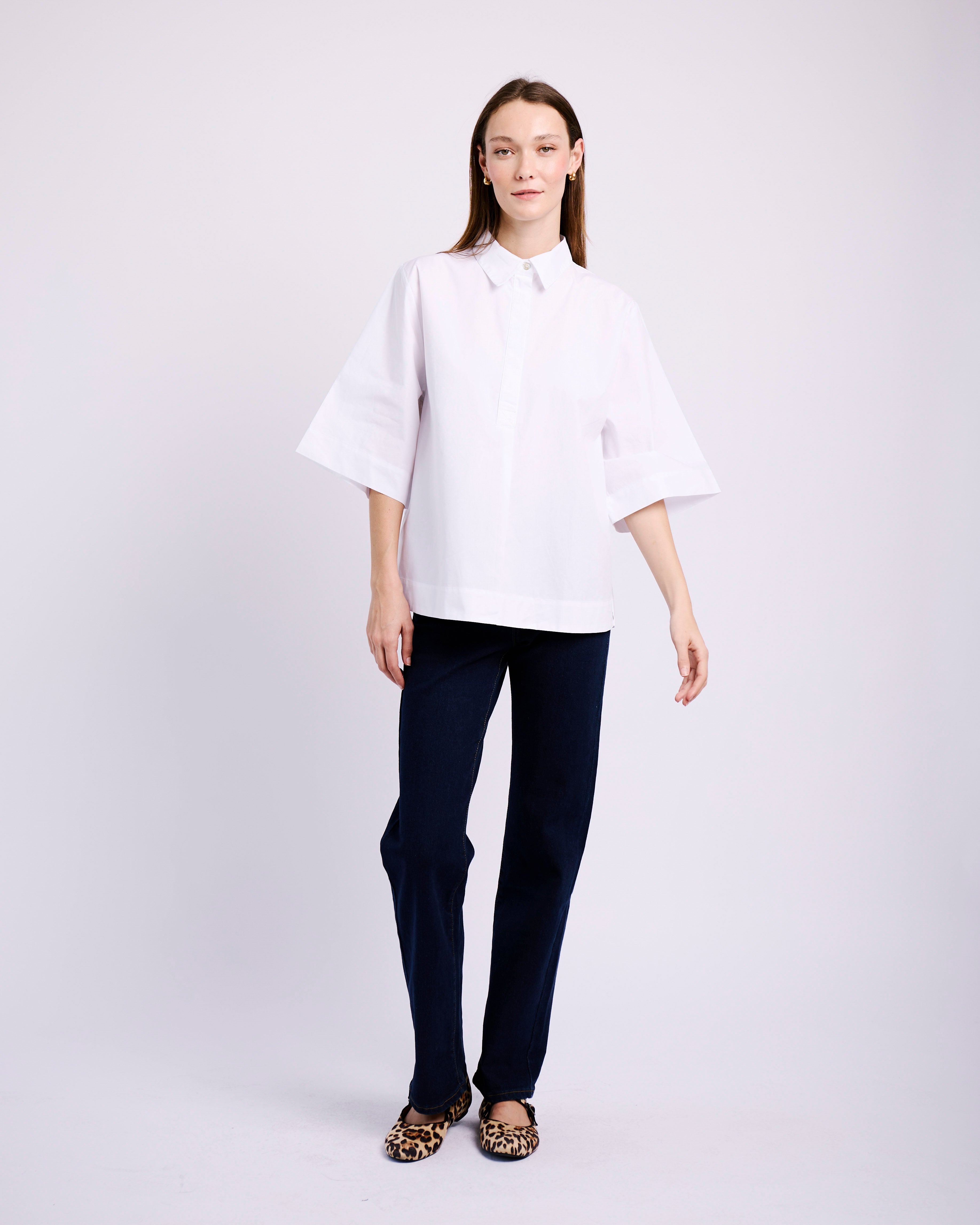 The Perfect Boxy Shirt in White