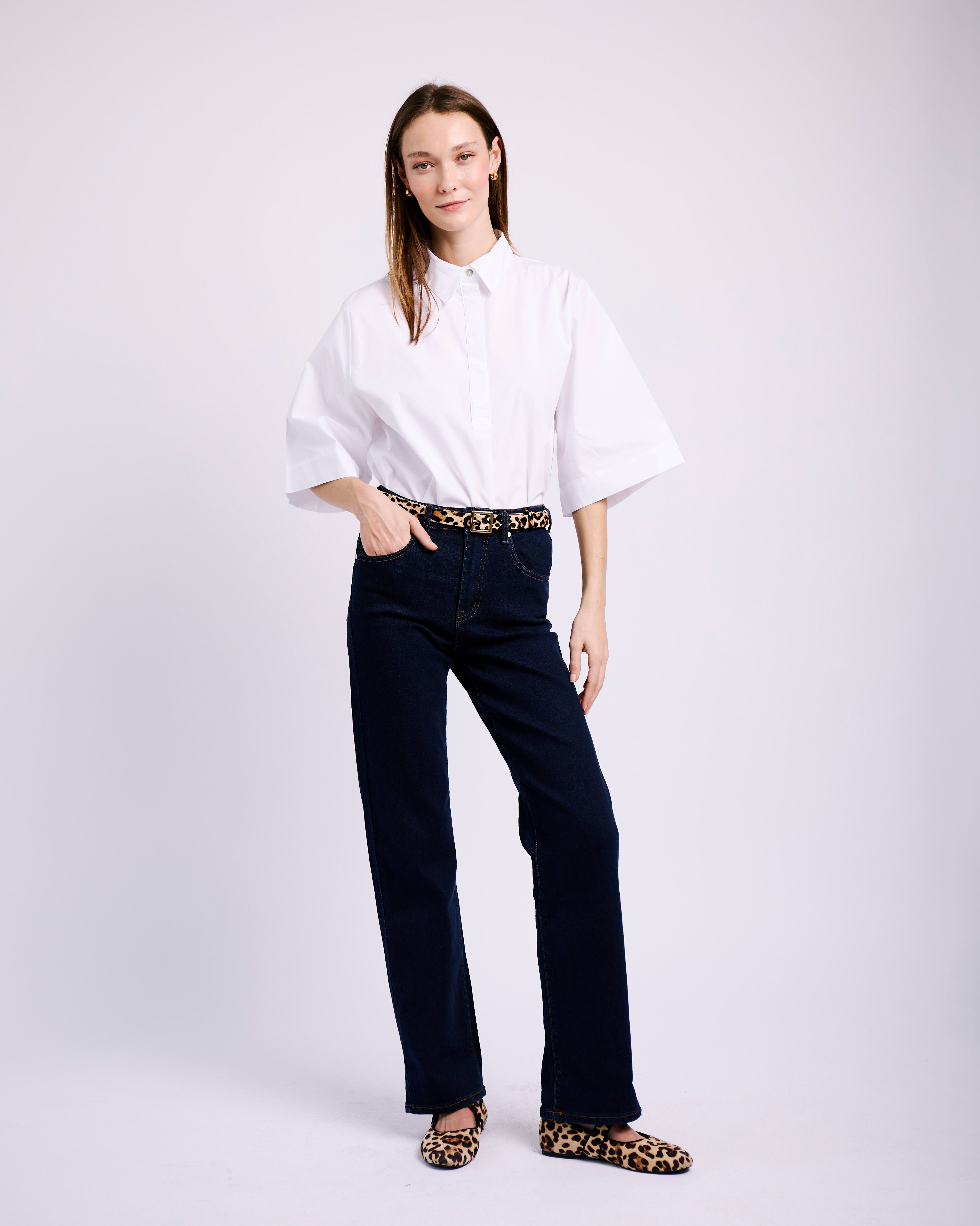The Perfect Boxy Shirt in White