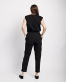 Ultimate Tailored Tapered Leg in Black - Me&B