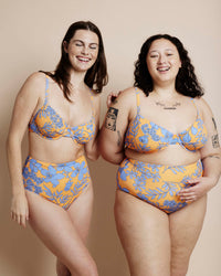 Floral Underwire Bikini Bottom