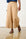 Linen Wide Leg Crop in Mocha