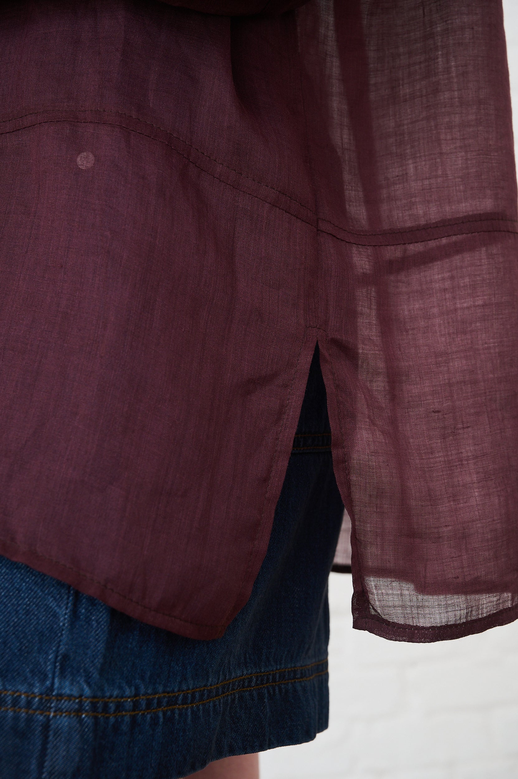 Soft Shirt in Chocolate Rami