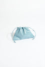 Ruched Clutch in Blue