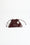 Ruched Clutch in Burgundy