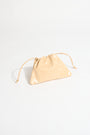 Ruched Clutch in Butter
