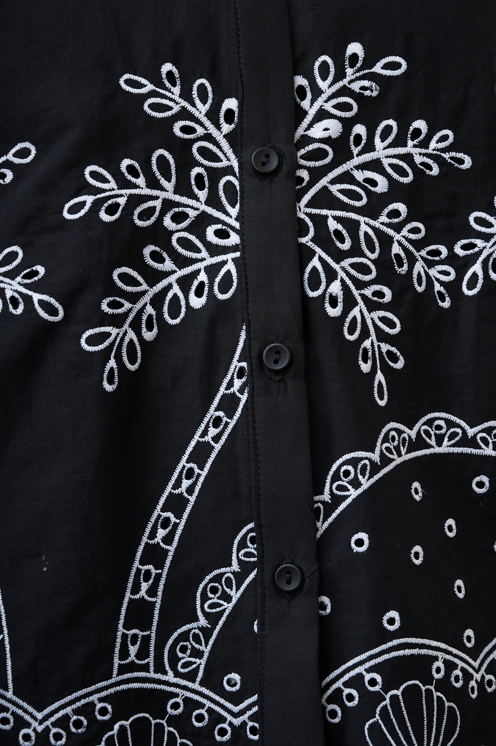 Classic Shirt in Palm Anglaise