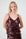 Sequin Cami in Burgundy