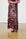 Sequin Maxi Skirt in Burgundy