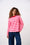 Essential Crew Neck in Pink/Red