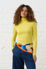 Luxe Poloneck Essential in Lime