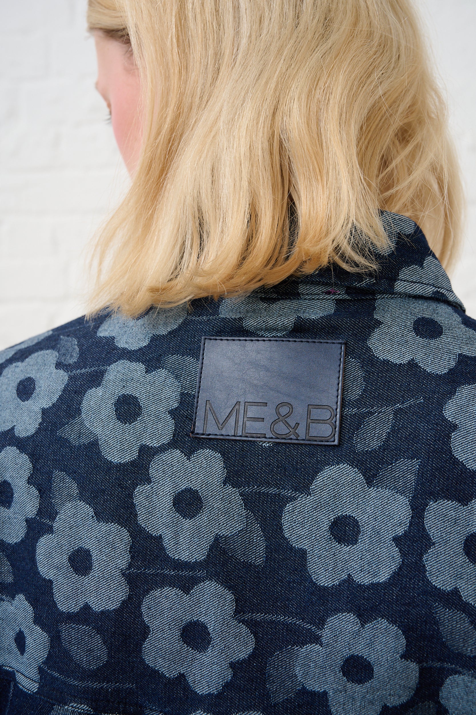 Denim Shacket in Daisy