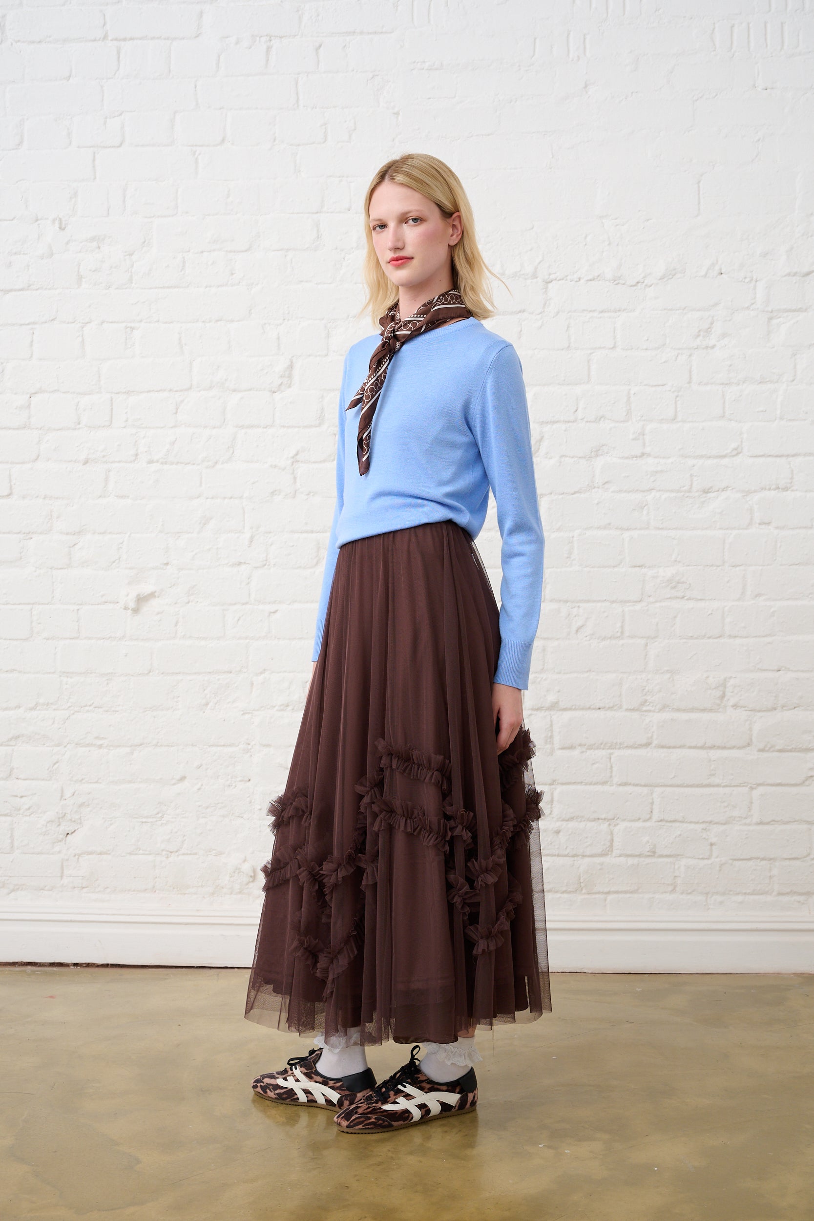 Luxe Jumper in Cornflower Blue