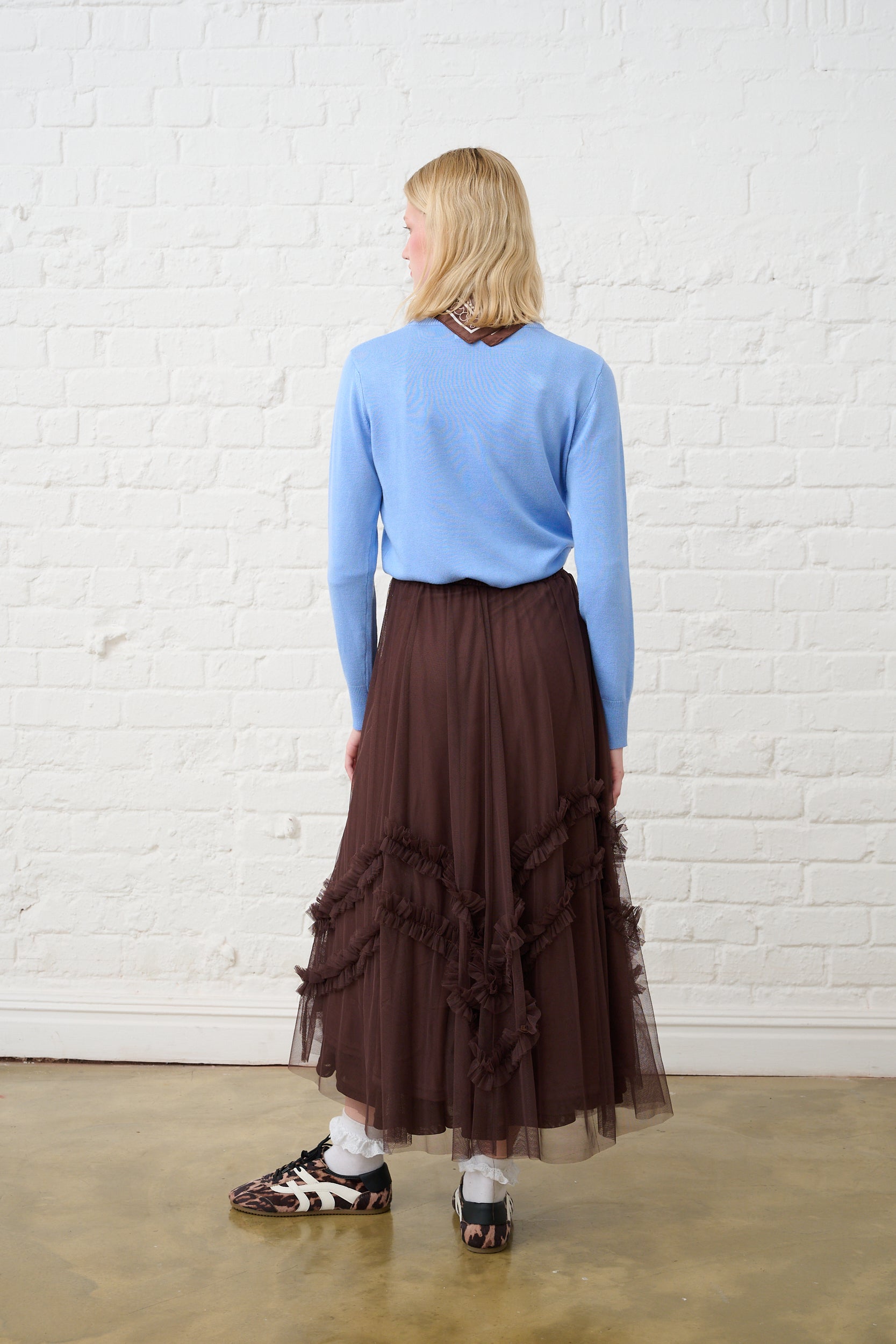 Luxe Jumper in Cornflower Blue