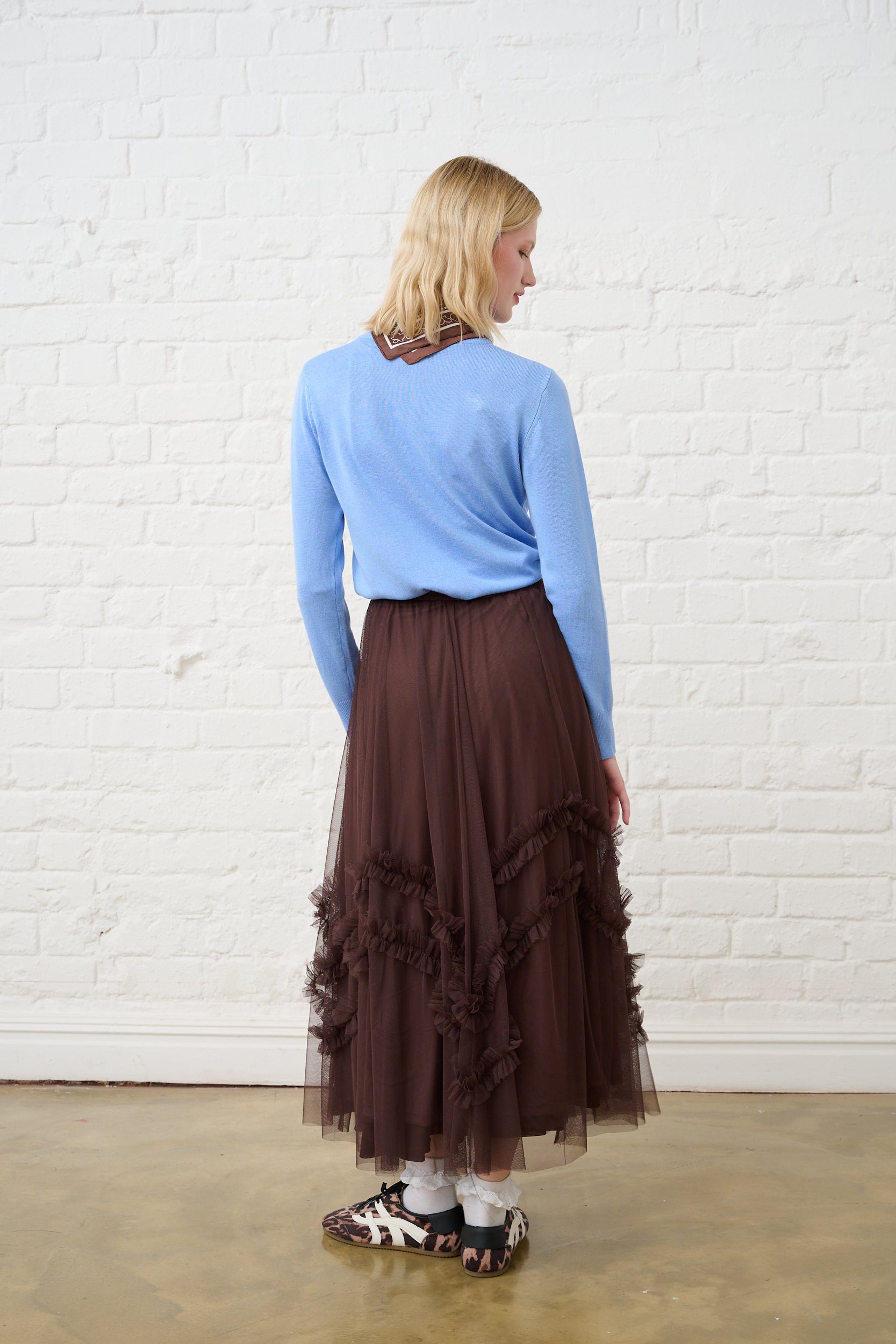 Luxe Jumper in Cornflower Blue