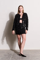 Brocade Sequin Lined Jacket