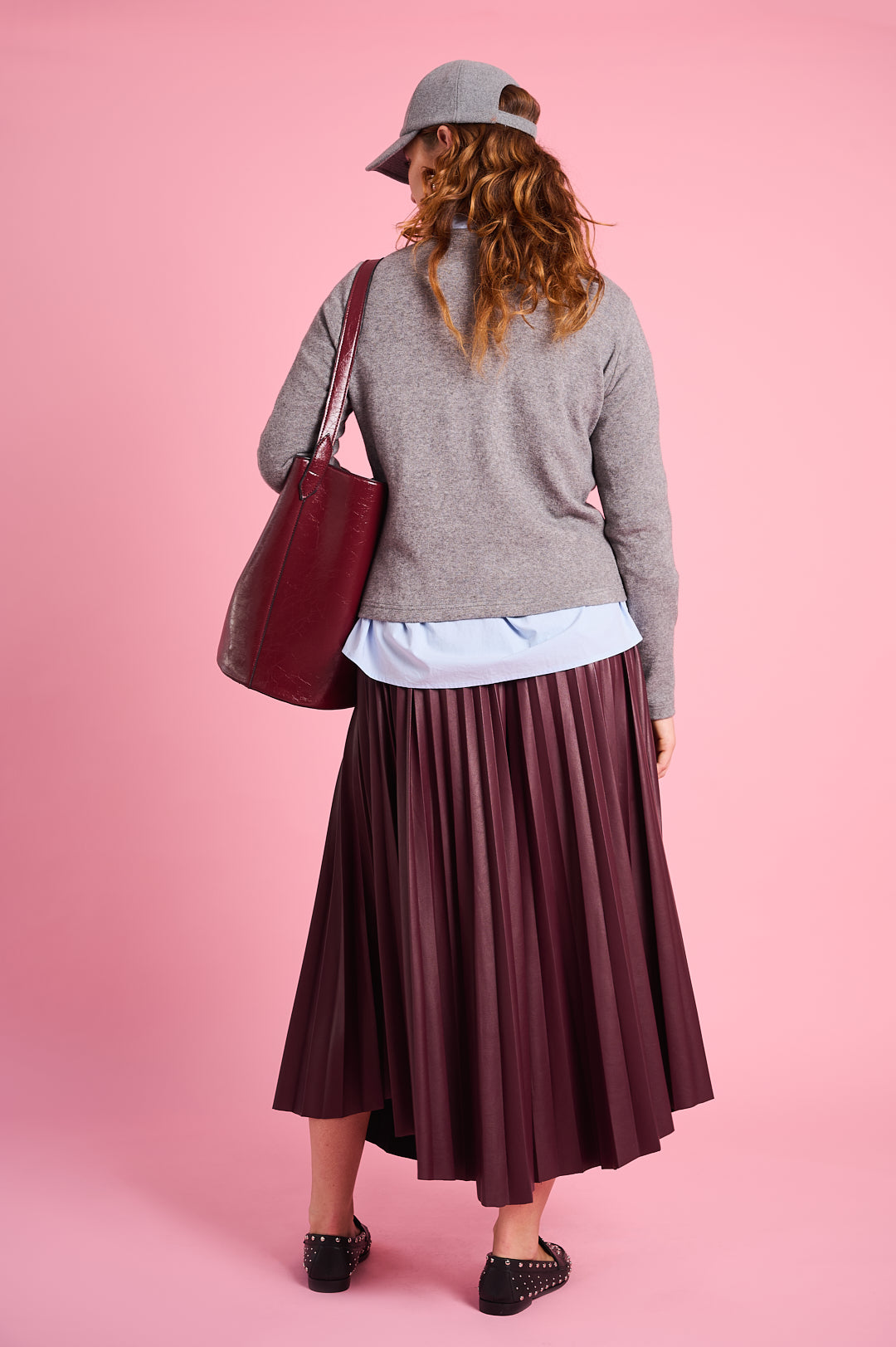 The Cut and Sew Cardigan in Grey