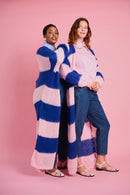 The Maxi Cardigan in Stripe