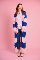 The Maxi Cardigan in Stripe
