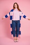 The Maxi Cardigan in Stripe