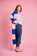 The Maxi Cardigan in Stripe