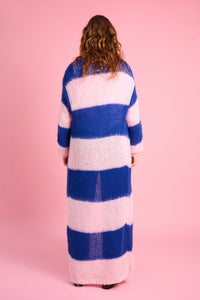 The Maxi Cardigan in Stripe