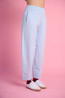 Barrel Leg Sweat Pants in Ice