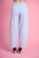 Barrel Leg Sweat Pants in Ice