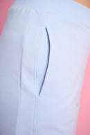 Barrel Leg Sweat Pants in Ice