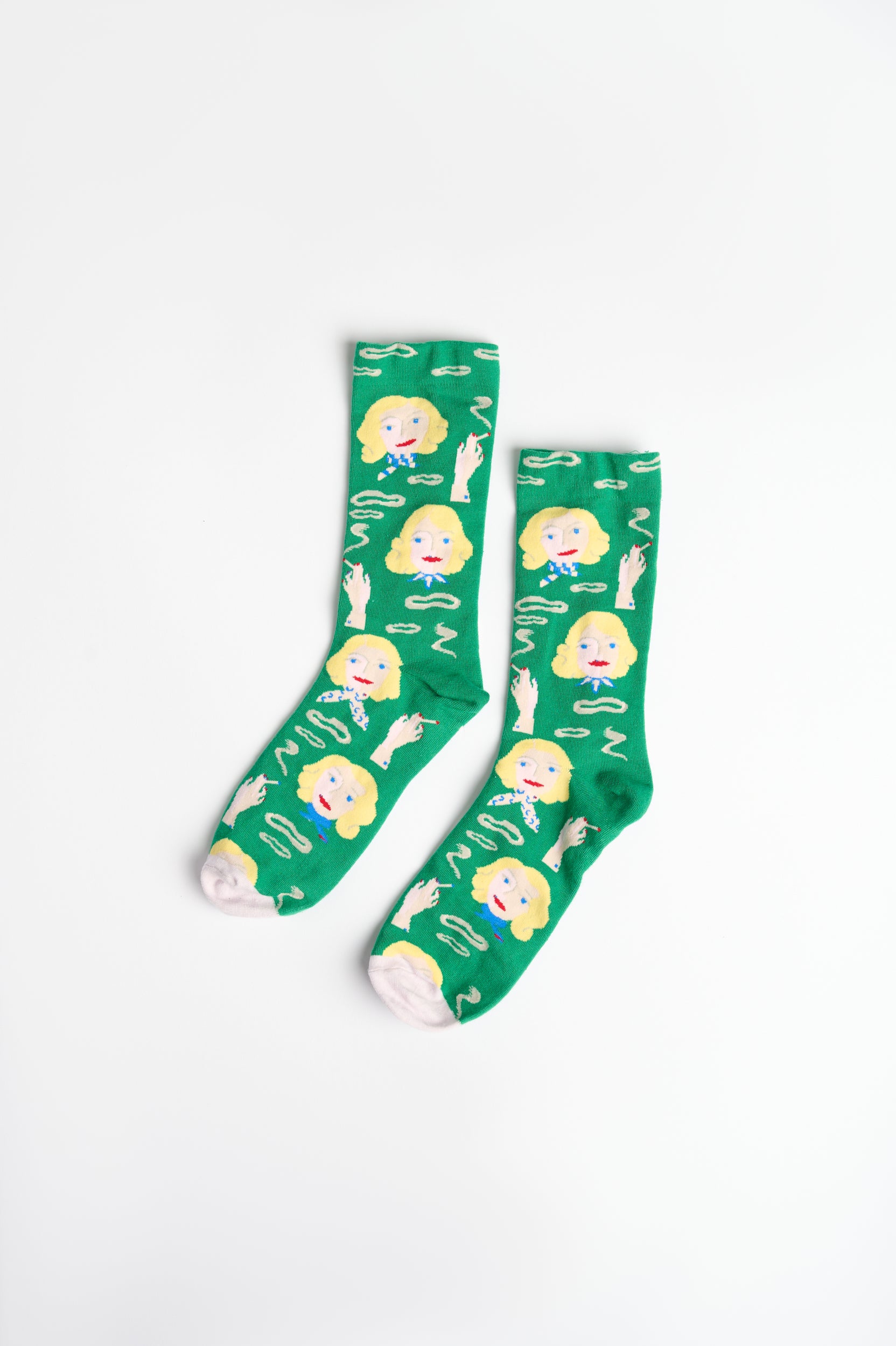 Green Girl Socks