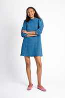 The A-line Denim Mini Dress