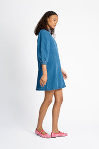 The A-line Denim Mini Dress