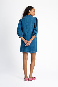 The A-line Denim Mini Dress