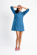 The A-line Denim Mini Dress