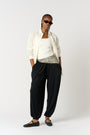 Black Knit Haram Pant