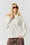 Milk Mandarin Placket Sweat