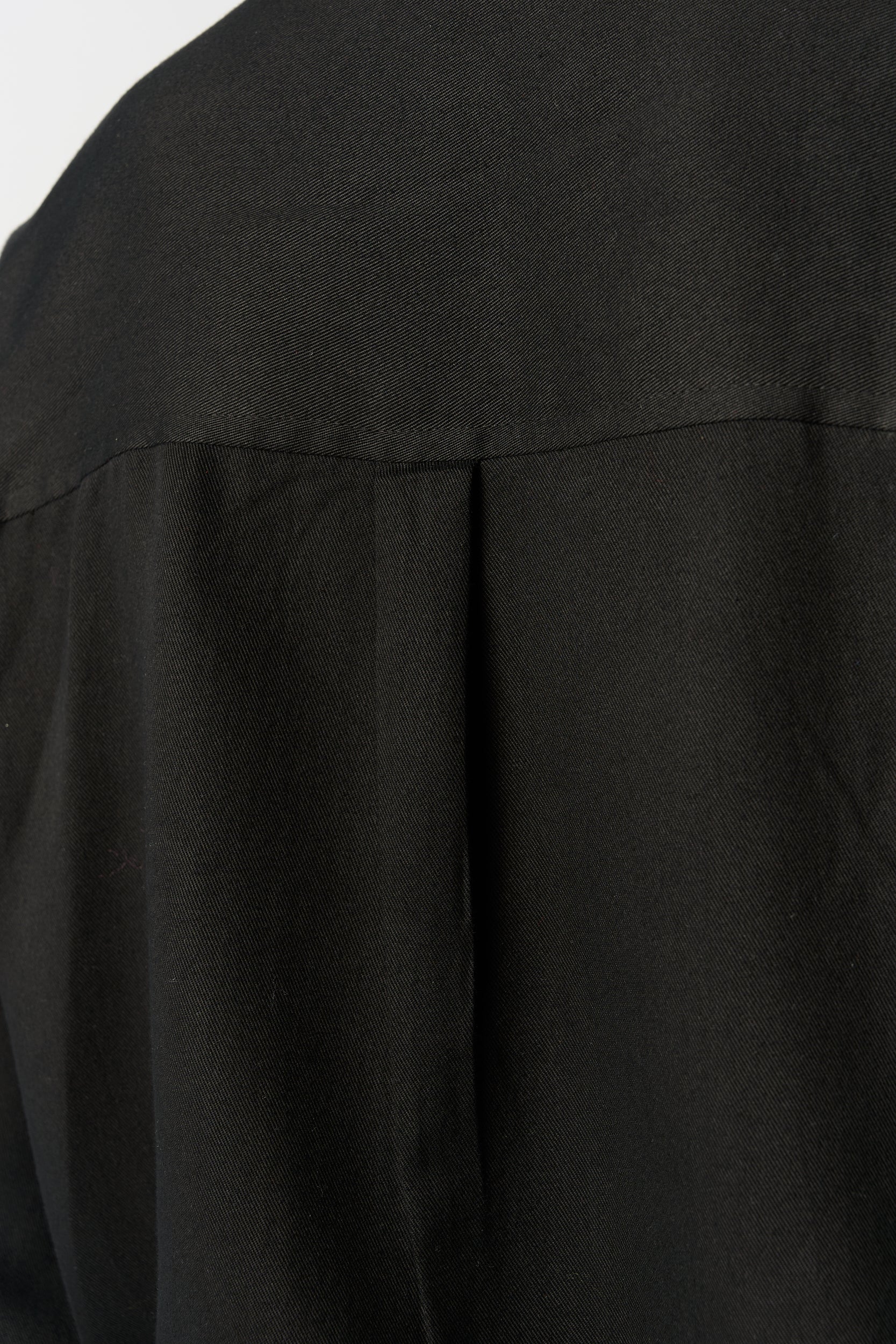 Tencel Shirt with Beaded Knot Closure
