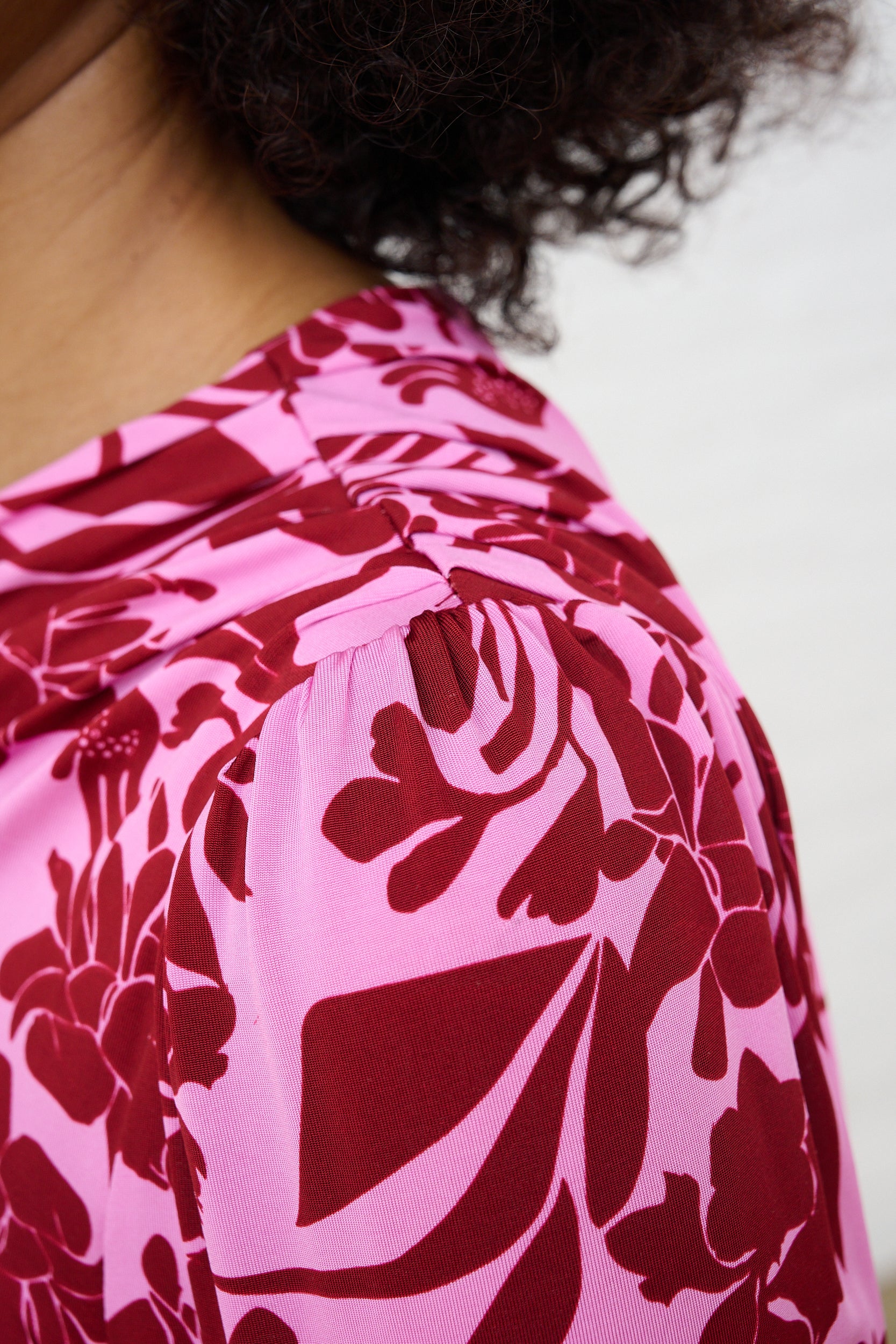 Botanical Maxi Knit dress