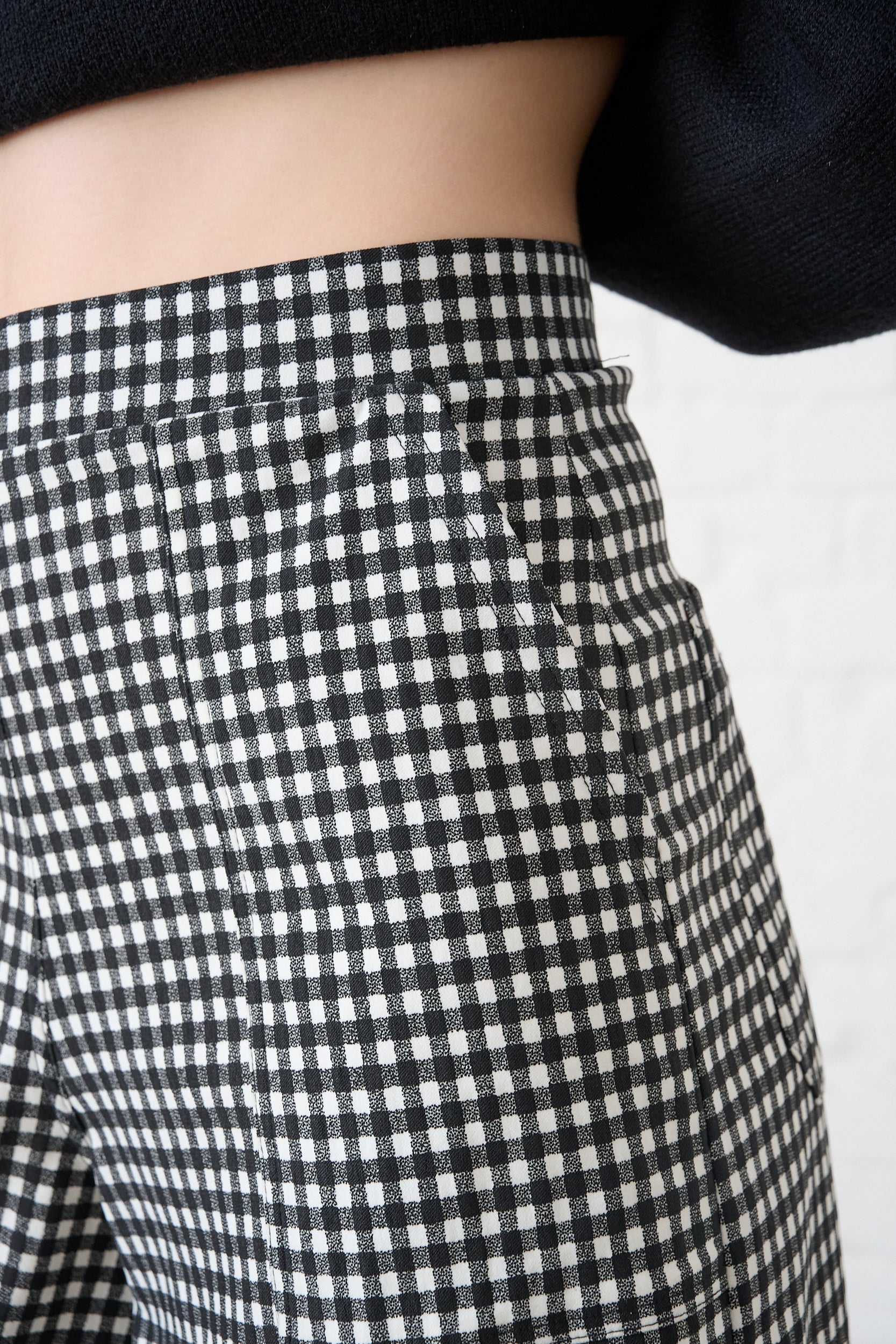 Bengaline Pants in Black and White