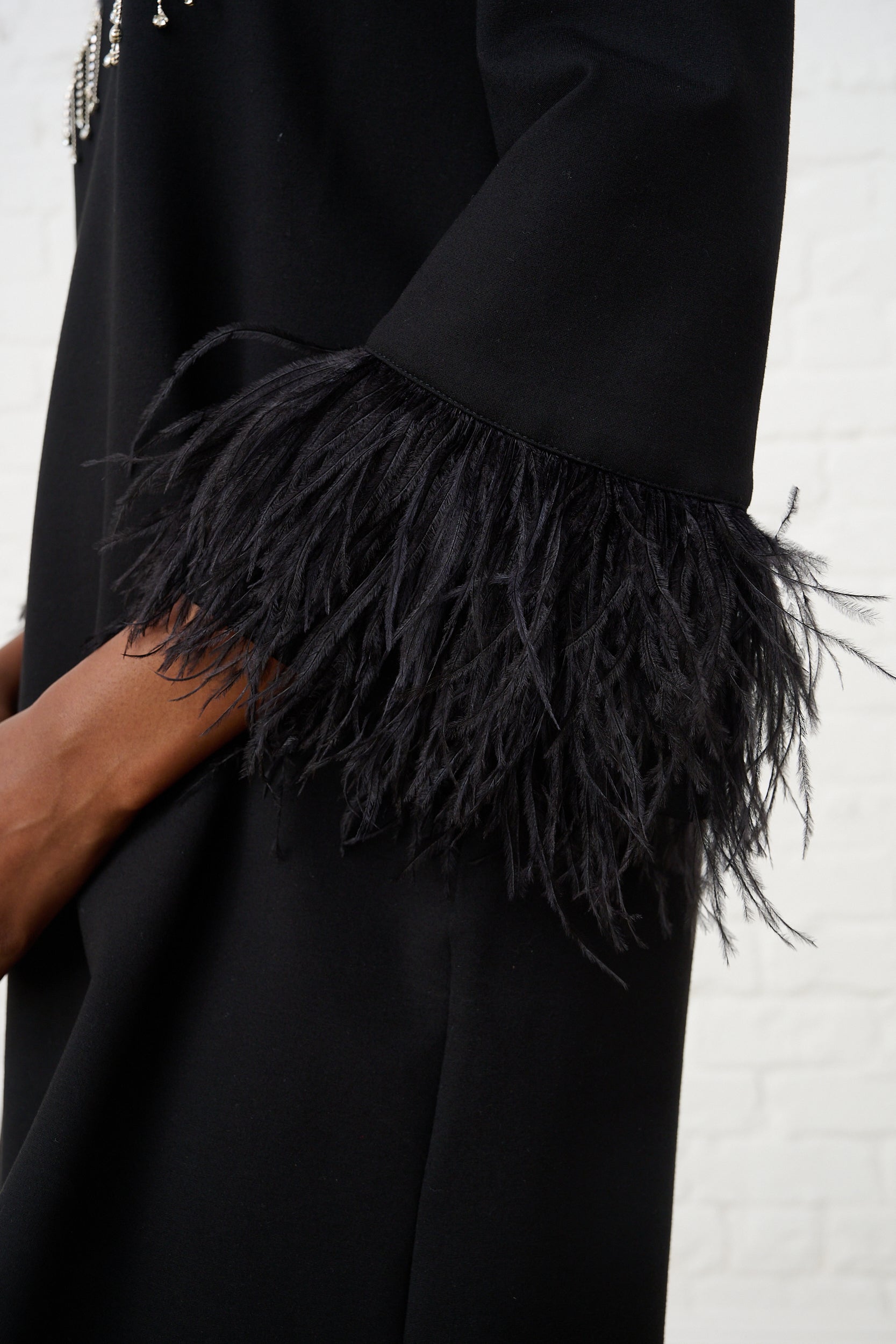 The Eye Candy Feather Dress