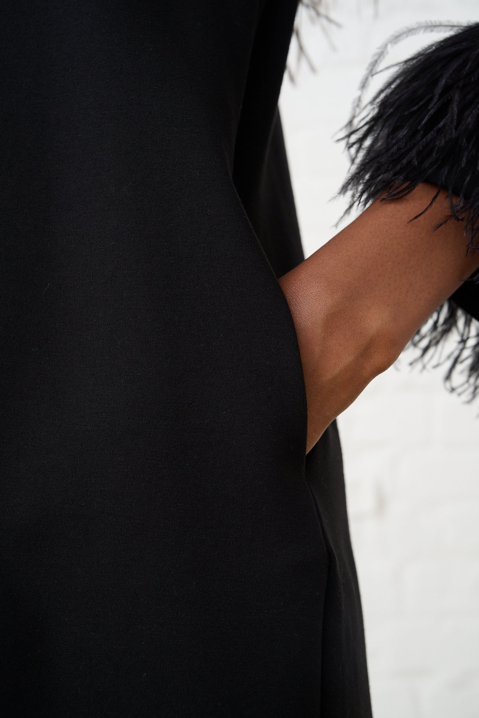 The Eye Candy Feather Dress