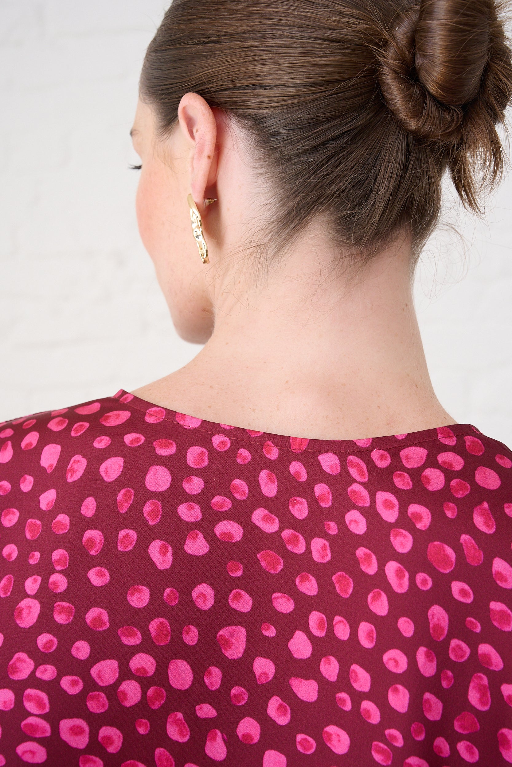 Sizzle Feather Kimono Top in Pink