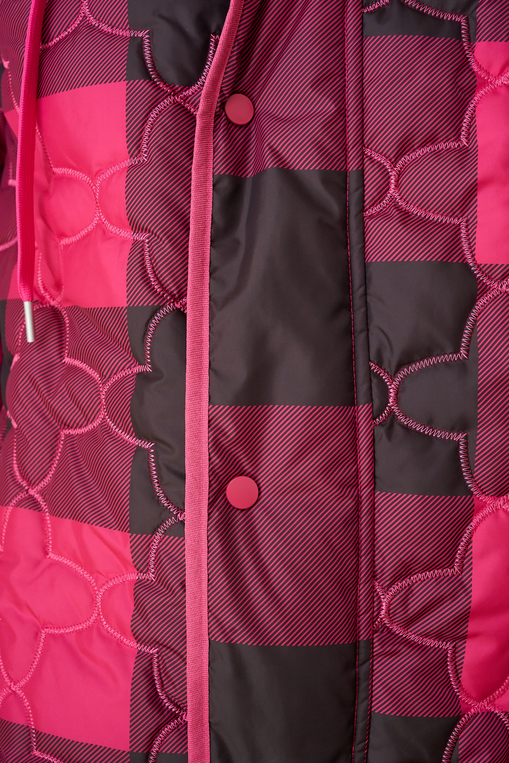 The Multiway Maxi Puffer in Burg Check