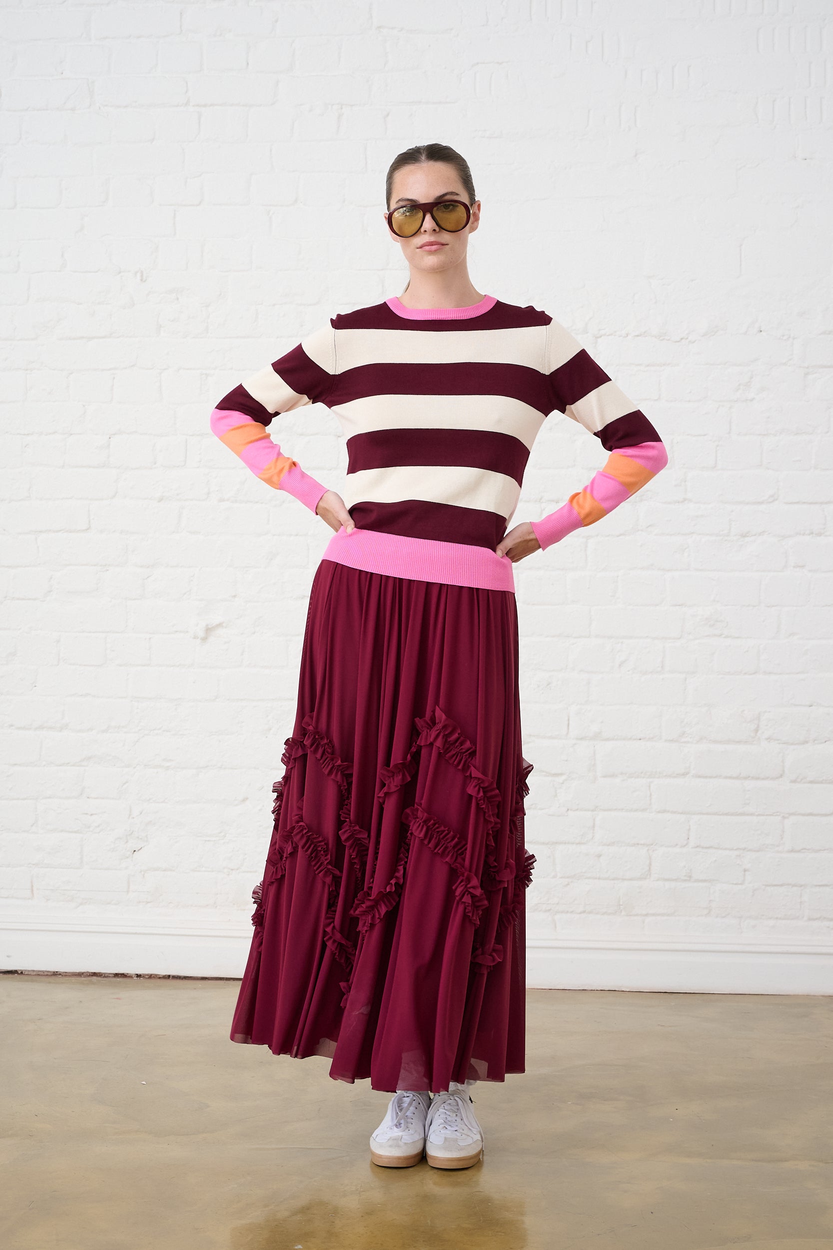 Luxe Jumper in Candy Stripe