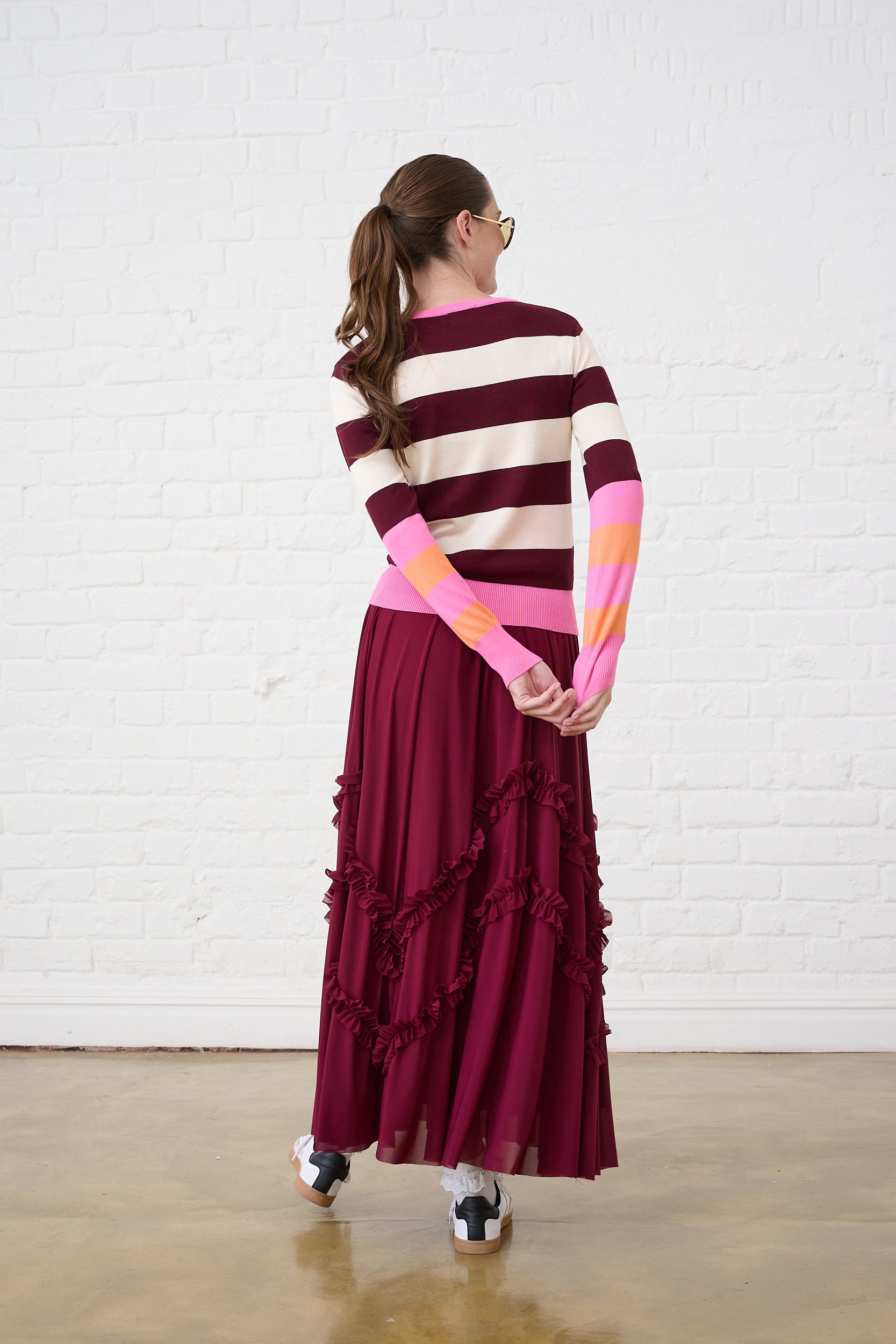 Luxe Jumper in Candy Stripe