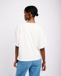 The Statement Tee with Al Fresco Print